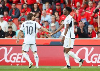 رجل مباراة ريال مدريد وريال مايوركا في الدوري الإسباني