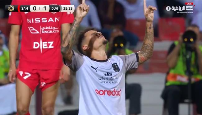 هدف كوتينيو العالمي في مرمي شباب الاهلي بدرع السوبر القطري الاماراتي
