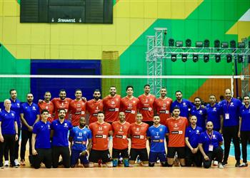 الأهلي يفوز على جرين تيم الكونغولي في بطولة إفريقيا للكرة الطائرة