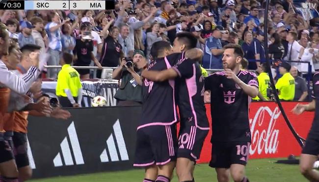 اهداف مباراة انتر ميامي وسبورتنج كانساس سيتي 3 2 الدوري الامريكي