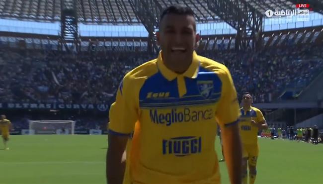 ثنائية وليد شديرة امام نابولي في الدوري الايطالي