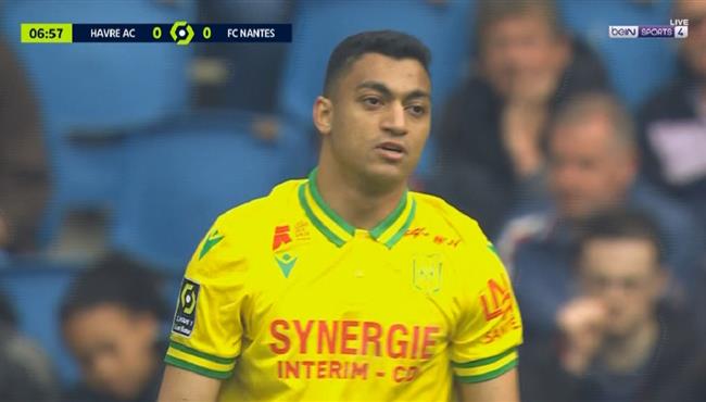 ملخص لمسات مصطفي محمد في مباراة نانت ولو هافر بالدوري الفرنسي