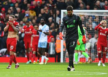 للمرة الثالثة ليفربول يكرر سلسلة سلبية بعد الخسارة أمام كريستال بالاس