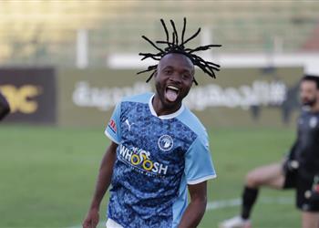 فيديو ماييلي يسجل هدف بيراميدز الثاني أمام المقاولون العرب