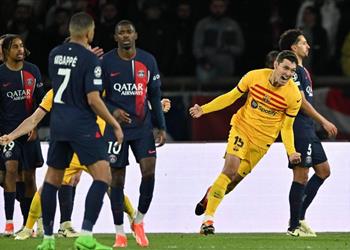 حكم مباراة برشلونة وباريس سان جيرمان في دوري أبطال أوروبا