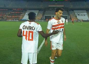 فيديو زيزو يغادر مباراة الأهلي والزمالك مصاب ا