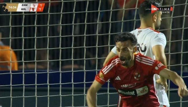 هدف احمد عبد القادر في مرمي الزمالك بالدوري المصري
