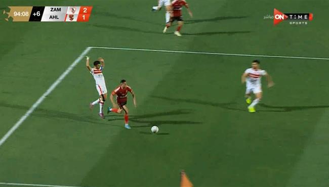 رضا سليم يهدر فرصه هدف للاهلي في الوقت القاتل امام الزمالك