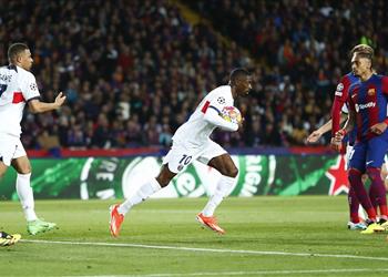 ديمبلي كنا نؤمن بفرصتنا بالتأهل إلى نصف نهائي دوري أبطال أوروبا وبرشلونة نادي عظيم