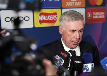 أنشيلوتي مهدد بعقوبة من يويفا بعد مباراة ريال مدريد ومانشستر سيتي