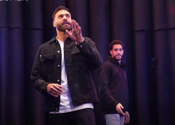 محمد أبو جبل أنا حارس مصر الأول ويبرر اختياره الزاوية اليمنى دائم ا في مباراة الكونغو