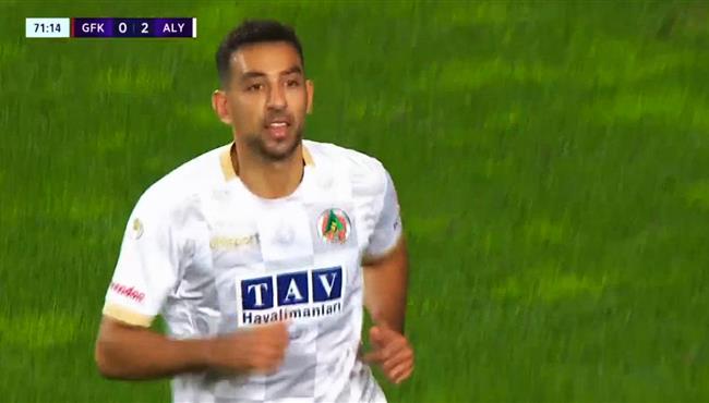 هدف احمد حسن كوكا الثاني في مرمي غازي عنتاب بالدوري التركي