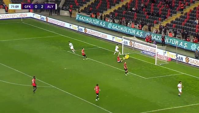 اهداف مباراة الانيا سبور وغازي عنتاب 3 0 الدوري التركي