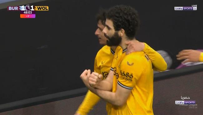 اهداف مباراة ولفرهامبتون وبيرنلي 1 1 الدوري الانجليزي