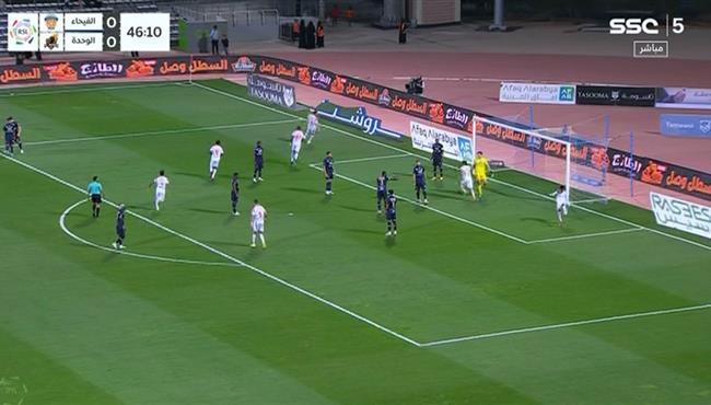 اهداف مباراة الوحدة والفيحاء 2 1 الدوري السعودي