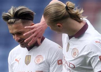 جريليش يدافع عن نفسه أمام الانتقادات مانشستر سيتي لم يتعاقد معي لأكون هالاند