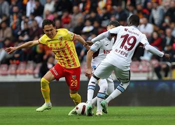 بدون تريزيجيه طرابزون سبور يتخطى قيصري بثنائية في الدوري التركي