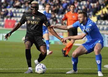 التأهل لـ دوري أبطال أوروبا يتبخر نابولي يسقط أمام إمبولي بهدف في الدوري الإيطالي