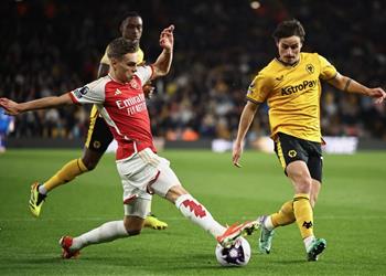 تروسارد بعد ثنائية آرسنال أمام ولفرهامبتون أردنا الرد لأنفسنا