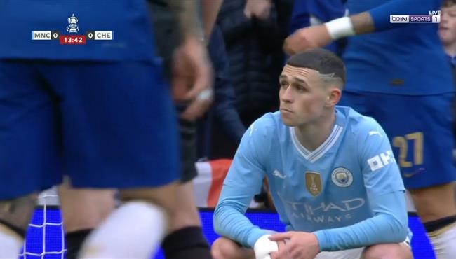 تمريره ولا اروع من دي بروين فودين يهدر انفراد تام امام تشيلسي بكاس الاتحاد الانجليزي