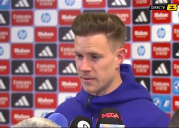 تير شتيجن بعد هزيمة برشلونة ما حدث أمام ريال مدريد عار على الكرة العالمية