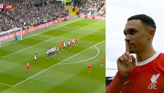 هدف ارنولد العالمي في مرمي فولهام بالدوري الانجليزي