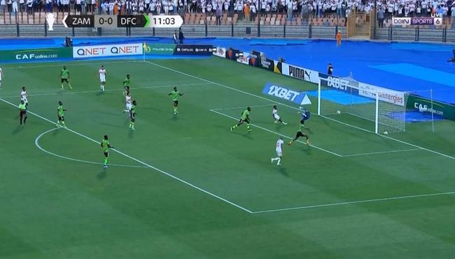 سيف الدين الجزيري كاد ان يسجل هدف رائع امام دريمز بكاس الكونفيدرالية