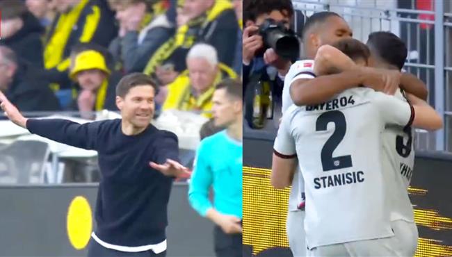 هدف باير ليفركوزن القاتل امام بوروسيا دورتموند في الدوري الالماني