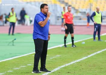 حمد إبراهيم واجهنا الاتحاد السكندري من أجل الفوز ونسعى لانتصارين فقط