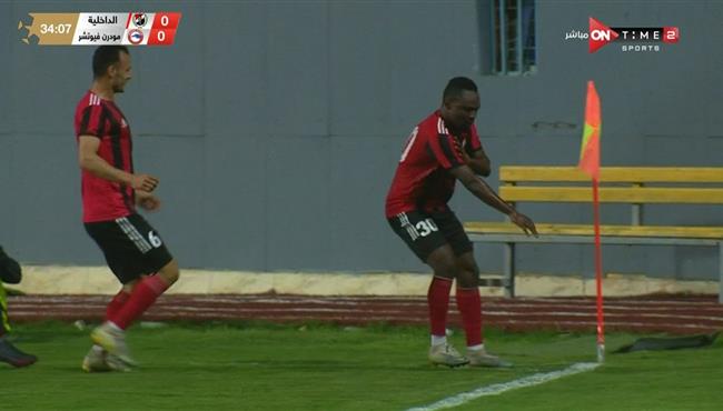 هدف رائع علي الطاير في مباراة الداخلية وفيوتشر بالدوري المصري