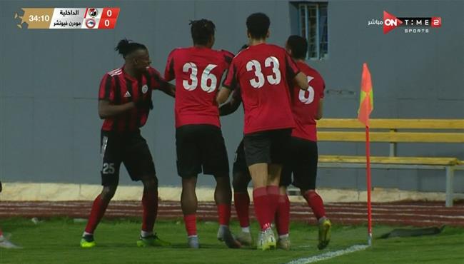 اهداف مباراة الداخلية وفيوتشر 1 1 الدوري المصري