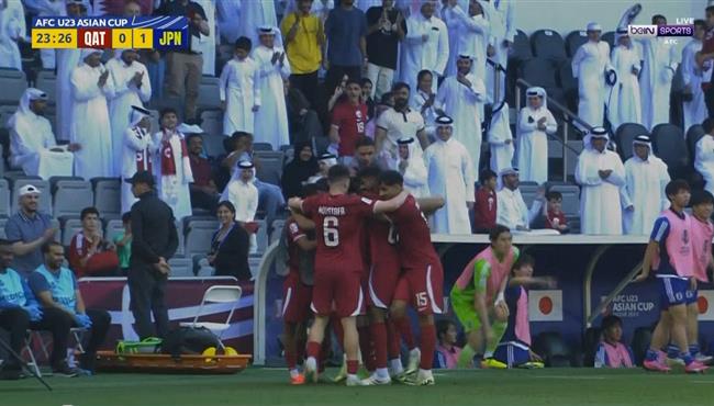 اهداف مباراة قطر واليابان الاولمبي في كاس اسيا تحت 23 عام