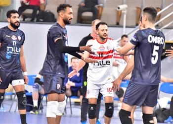 الزمالك يتخطي طلائع الجيش ويتأهل إلي نهائي كأس مصر لكرة الطائرة