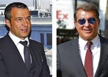 اجتماع جديد بين لابورتا ومينديز لحسم مستقبل كانسيلو وفيليكس مع برشلونة