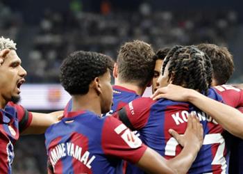 تشكيل برشلونة أمام فالنسيا في الدوري الإسباني ليفاندوفسكي يقود الهجوم