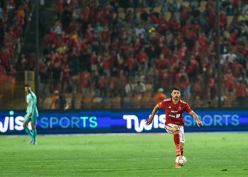 ياسر إبراهيم يعود لتدريبات الأهلي بعد تعافيه من الإصابة