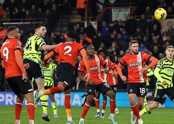 تشكيل آرسنال أمام لوتون تاون في الدوري الإنجليزي موقف محمد النني