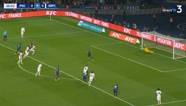 مبابي يهدر ركلة جزاء امام رين في كأس فرنسا