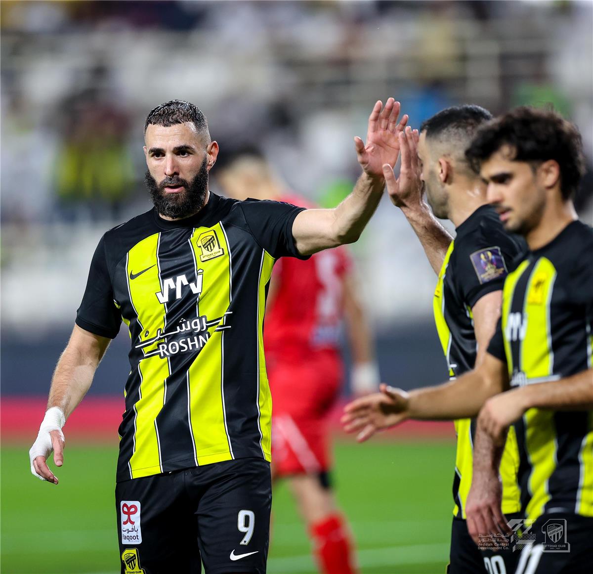 كريم بنزيما مع الاتحاد السعودي