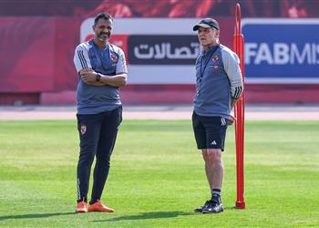 مران الأهلي كولر يشرح خطة مباراة الإسماعيلي وتدريبات بدنية