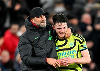 رايس يتحدث عن فرصة محمد صلاح أمام آرسنال ويؤكد ليفربول يلعب بطريقة فوضوية