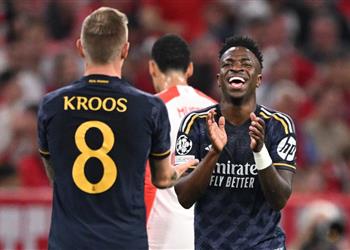 فيديو فينيسيوس يسجل هدف ريال مدريد الأول أمام بايرن ميونخ