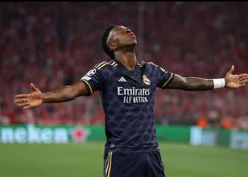 فيديو فينيسيوس جونيور يسجل هدف ريال مدريد الثاني أمام بايرن ميونخ