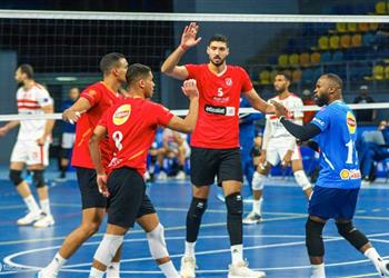 الأهلي يفوز على الزمالك في أولى جولات نهائي دوري الكرة الطائرة رجال