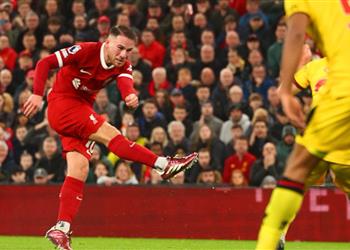 فيديو صاروخية ماك أليستر يسجل هدف ليفربول الثاني أمام شيفيلد يونايتد