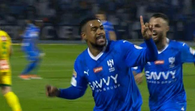 هدف مالكوم الاول في مرمي الخليج بالدوري السعودي