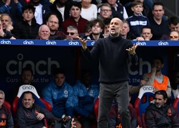 جوارديولا لاعب مانشستر سيتي أنقذنا أمام كريستال بالاس ومستعدون لـ ريال مدريد