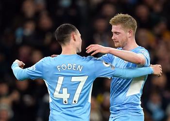 دي بروين تألق فودين يجعلني أقاتل على مركزي في مانشستر سيتي