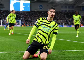 هافيرتز نتيجة مانشستر سيتي لم تكن حافز ا لنا أمام برايتون ومستعدون للتحدي من أجل اللقب