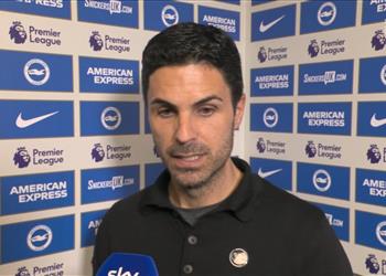 أرتيتا آرسنال لعب بنضج أمام برايتون ومستعدون لـ بايرن ميونخ